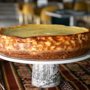 Tarta de queso Vasca