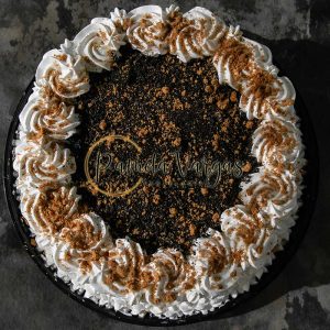 Tarta de chocolate con dulce de leche